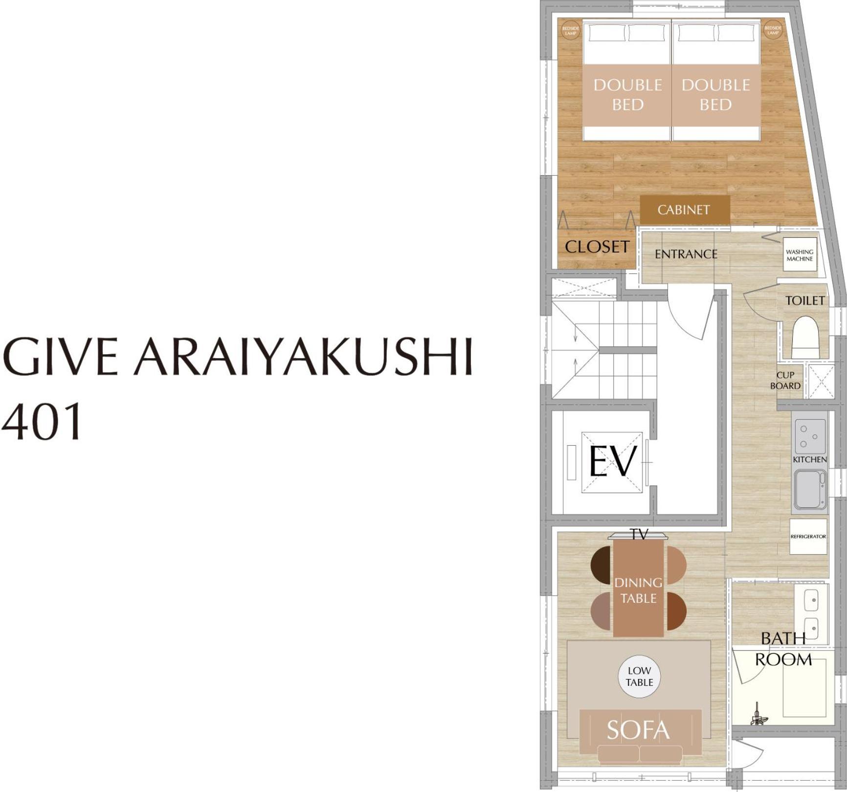 도쿄 Give Araiyakushi 아파트 외부 사진