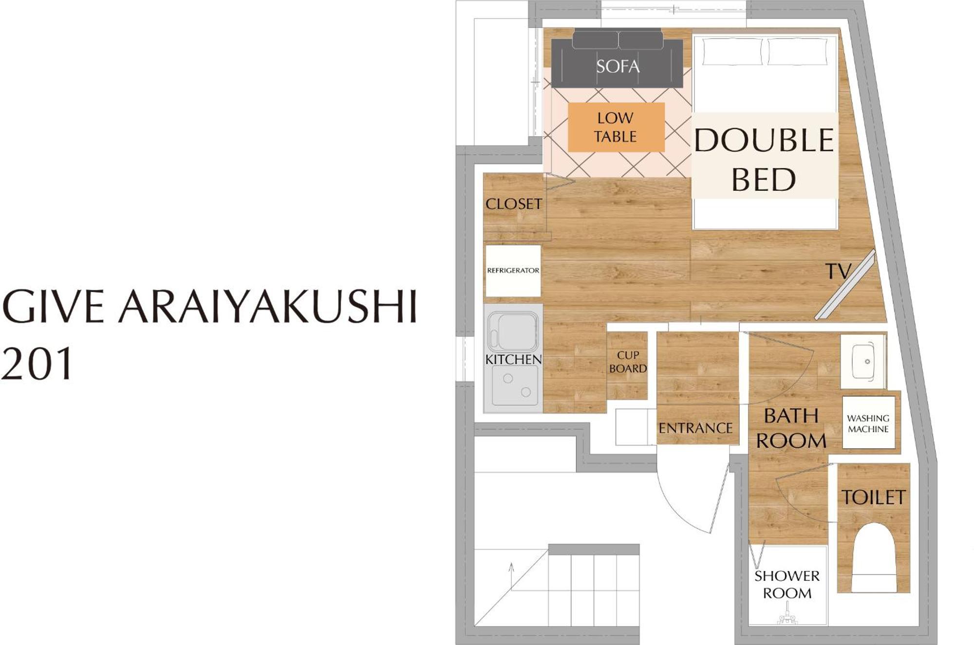 도쿄 Give Araiyakushi 아파트 외부 사진